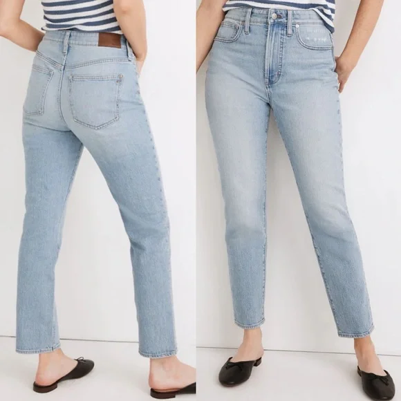 Madewell Curvy Perfect Vintage Jean in Fiore Wash - Picture 1 of 9